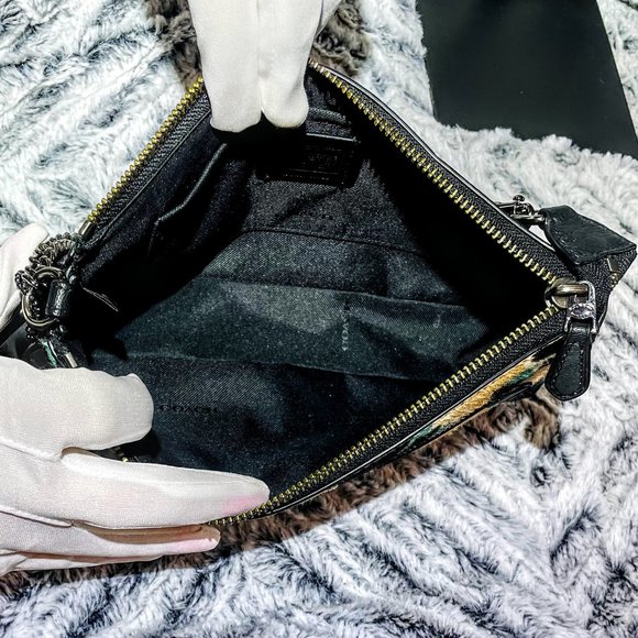 NWOT - COACH NOLITA 24 IN LEAF PRINT HAIRCALF & LEATHER (58412E) - Picture 9 of 9